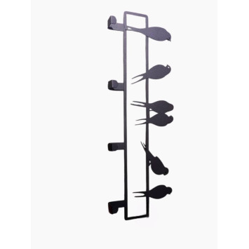 PORTE MANTEAU EN METAL NOIR︱Lory