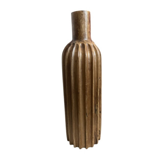 VASE EN BOIS 12.5X40CM︱Lory