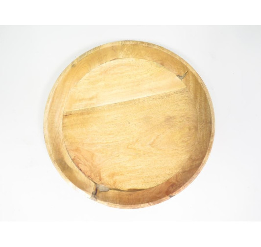 PLATEAU ROND BOIS DE MANGUIER︱Lory