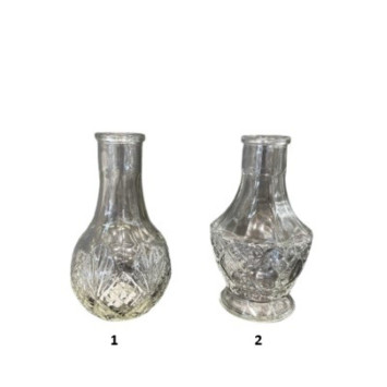 VASE EN VERRE AVEC RELIEF︱Lory