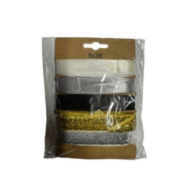 BLISTER DE 5 RUBANS DECO︱Lory