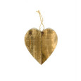 COEUR EN BOIS A SUSPENDRE