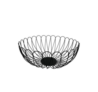 PANIER A FRUIT EN METAL NOIR︱Lory