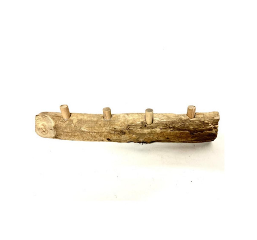 PORTE MANTEAU EN BOIS NATUREL