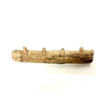 PORTE MANTEAU EN BOIS NATUREL︱Lory