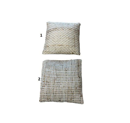 COUSSIN CARRE EN JUTE TRESSE︱Lory