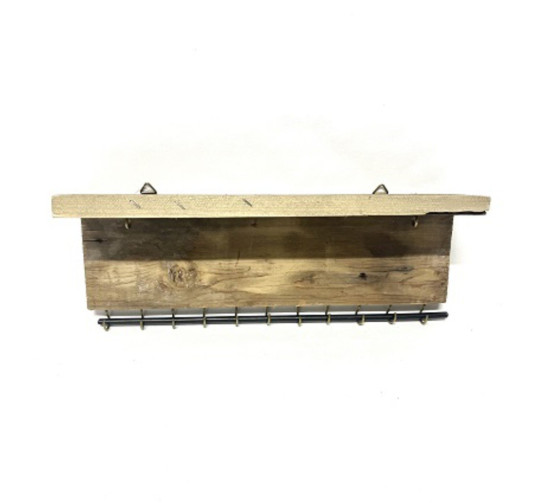 ETAGERE EN BOIS PORTE︱Lory