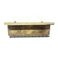 ETAGERE EN BOIS PORTE