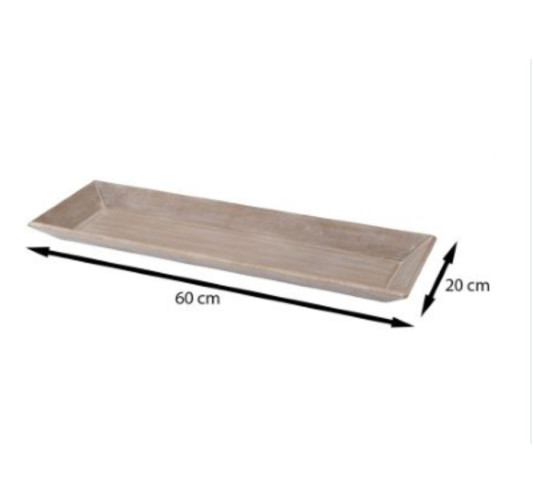 PLATEAU EN BOIS NATUREL︱Lory