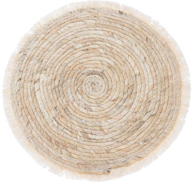 SET DE TABLE ROND NATUREL︱Lory