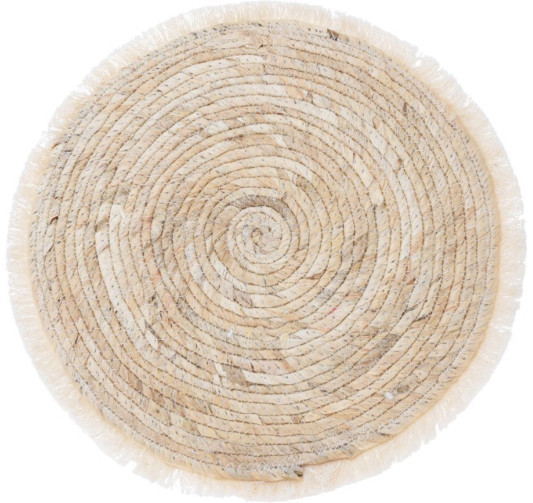 SET DE TABLE ROND NATUREL︱Lory