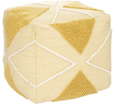 POUF ROW EN COTON RECYCLE︱Lory