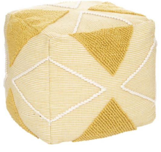 POUF ROW EN COTON RECYCLE︱Lory