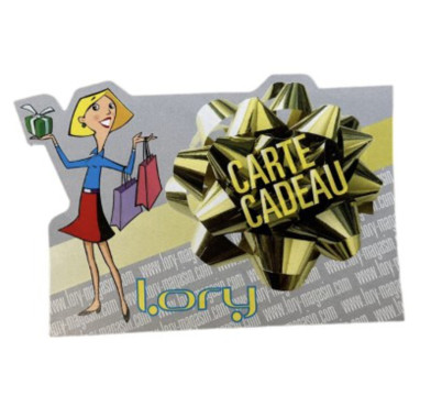 CARTE CADEAU LORY D UNE VALEUR︱Lory