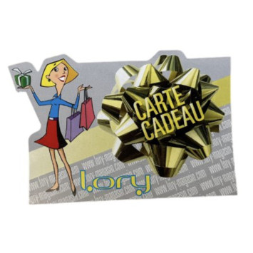 CARTE CADEAU LORY D UNE VALEUR︱Lory