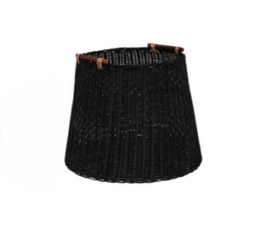 PANIER EN ROTIN NOIR︱Lory