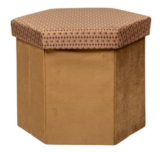 POUF PLIANT HEXAGONAL JILING︱Lory