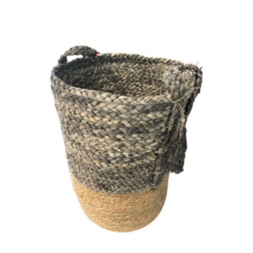 PANIER ROND EN FIBRE VEGETALE︱Lory