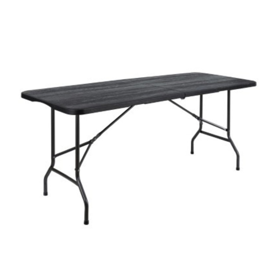 TABLE PLIANTE IMITATION BOIS