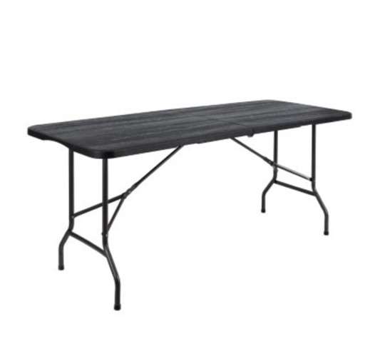 TABLE PLIANTE IMITATION BOIS︱Lory