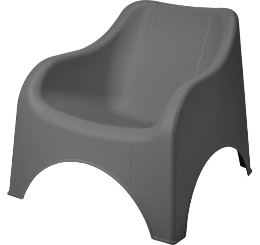 FAUTEUIL DE JARDIN ANTHRACITE︱Lory