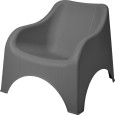 FAUTEUIL DE JARDIN ANTHRACITE
