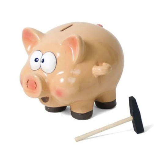 TIRELIRE COCHON EN CERAMIQUE︱Lory