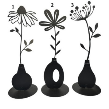 DECORATION FLEUR EN METAL︱Lory