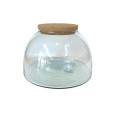 VASE MENIL EN VERRE ET BOUCHON