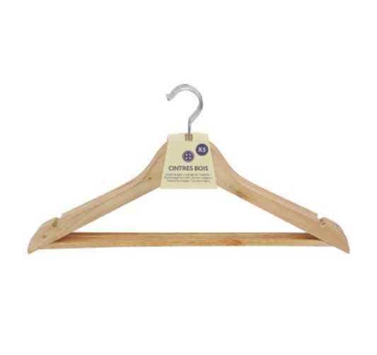 SET DE 5 CINTRES BOIS︱Lory